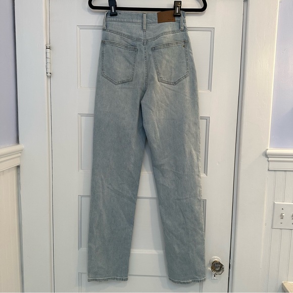 Madewell - The Perfect Vintage Straight Jean in mosedale wash - 25 tall - Picture 4 of 10